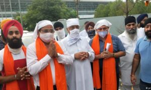 The Indian government facilitates the process of evacuation and transfer of Hindus and Sikhs from Afghanistan