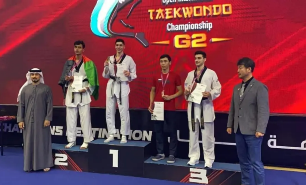 Afghanistan wins seventh place in Asian Taekwondo competitions