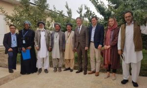 Markus Potzel Pays a Visit to Central Afghanistan’s Bamyan Province