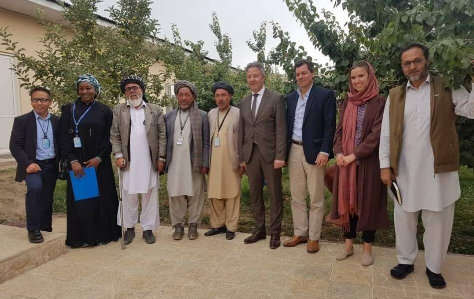 Markus Potzel Pays a Visit to Central Afghanistan’s Bamyan Province