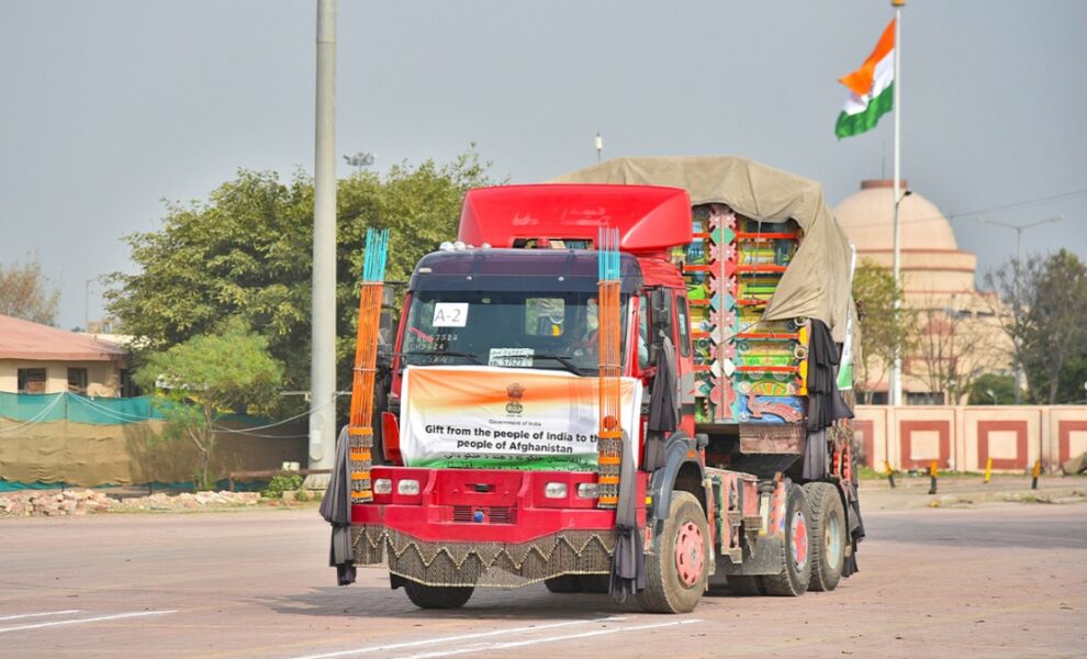 India Dispatches Another Consignment of Wheat to Afghanistan