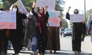 Women’s demonstrations in Kabul were dispersed by gunshots Women’s demonstrations in Kabul were dispersed by gunshots