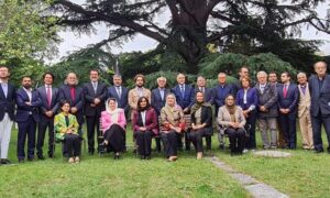 The end of the meeting of a number of Afghan political figures in Vienna