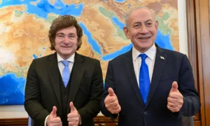 امضای پیمان «اسحاق» خاویر میلی: برای مقابله با ایران هماهنگ خواهیم بود