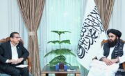 وزیر خارجه‌ی طالبان با معاون یوناما در مورد مدیریت کمک‌های بشری گفتگو کرد