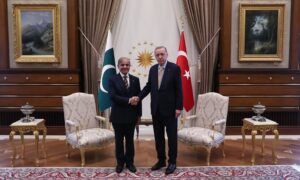 دیدار مهم اردوغان و شهباز شریف در استانبول؛ رهبران ترکیه و پاکستان پشت درهای بسته گفت‌وگو کردند