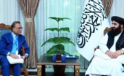 دیدار متقی با نماینده جدید برنامه توسعه سازمان ملل درباره همکاری‌های انکشافی