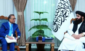 دیدار متقی با نماینده جدید برنامه توسعه سازمان ملل درباره همکاری‌های انکشافی