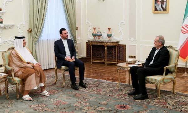 پزشکیان: اختلافات ایران و قطر باید از مسیر گفت‌وگو حل شود