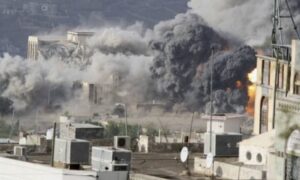انفجارهای شدید در صنعا؛ حملات هوایی گزارش شد